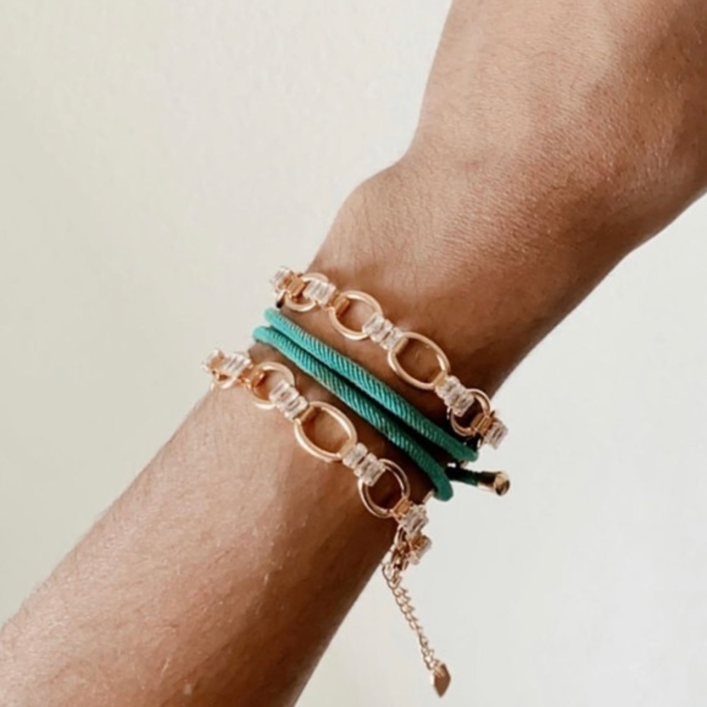 Light Pink Thread Bracelet - Picture 2 of 2